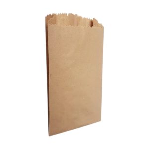 saco papel kraft café 1/2 k 24x8 cm dinfinito.cl